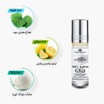 نت‌های اولیه، میانی و پایه عطر روغنی 6 میل افنیو الرحاب