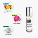 نت‌های اولیه، میانی و پایه عطر روغنی 6 میل بلانک الرحاب