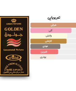 آکوردها و تم بویایی عطر 6 میل جولدن از برند الرحاب