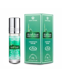 تصویر شیشه و جعبه عطر 6 میل مسک المدینه از برند الرحاب