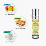نت‌های اولیه، میانی و پایه عطر روغنی 6 میل سیکرت مان الرحاب