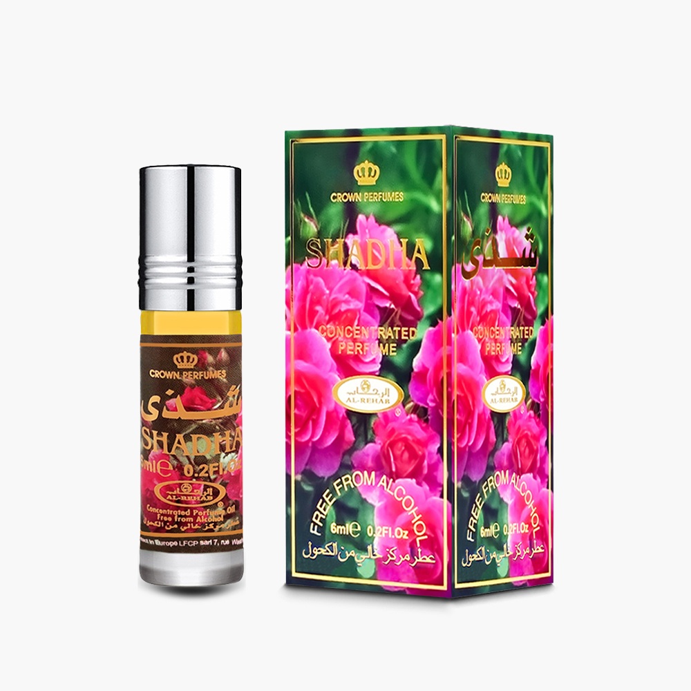 تصویر شیشه و جعبه عطر 6 میل شذی از برند الرحاب