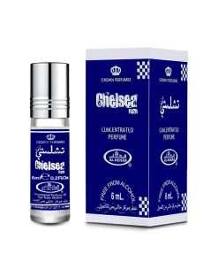 تصویر شیشه و جعبه عطر 6 میل تشلسی من از برند الرحاب