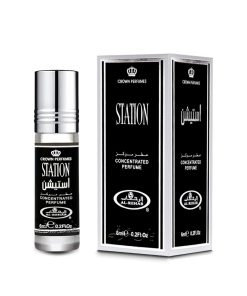 تصویر شیشه و جعبه عطر 6 میل استیشن از برند الرحاب