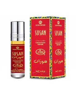 تصویر شیشه و جعبه عطر 6 میل سوزان از برند الرحاب