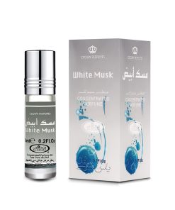 تصویر شیشه و جعبه عطر 6 میل مسک ابیض از برند الرحاب