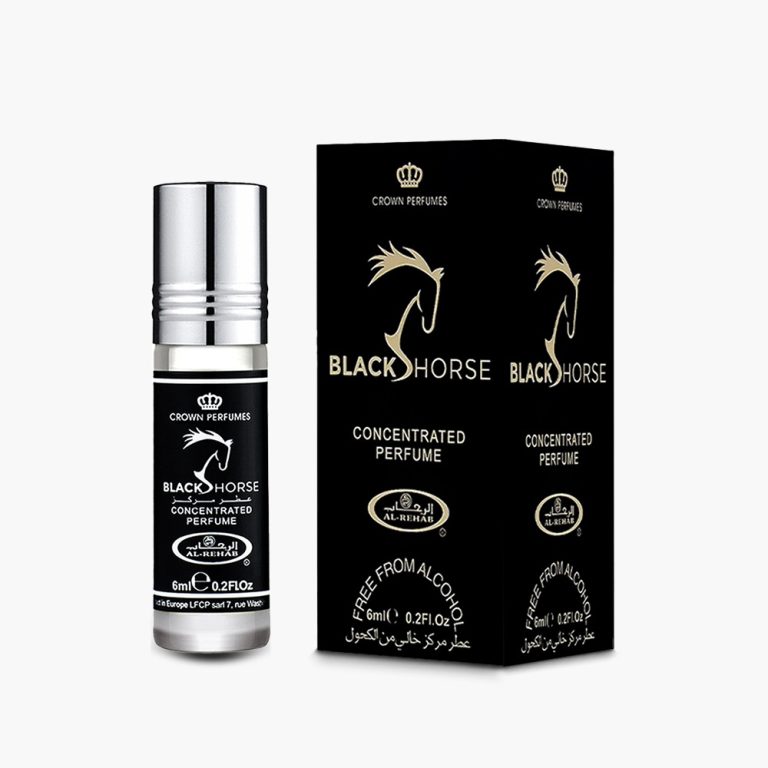 عطر روغنی 6 میل بلک هورس از برند الرحاب