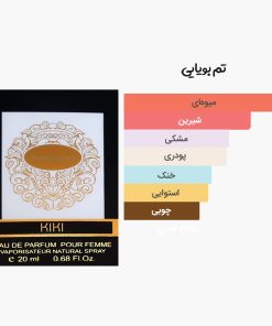 آکورد عطر جیبی و کتابی کی کی جانوین مشابه ادکلن کیرکه تیزیانا ترنزی