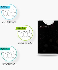 نتهای عطر جیبی و کتابی مرکور 01 جانوین مشابه ادکلن مولکول 01