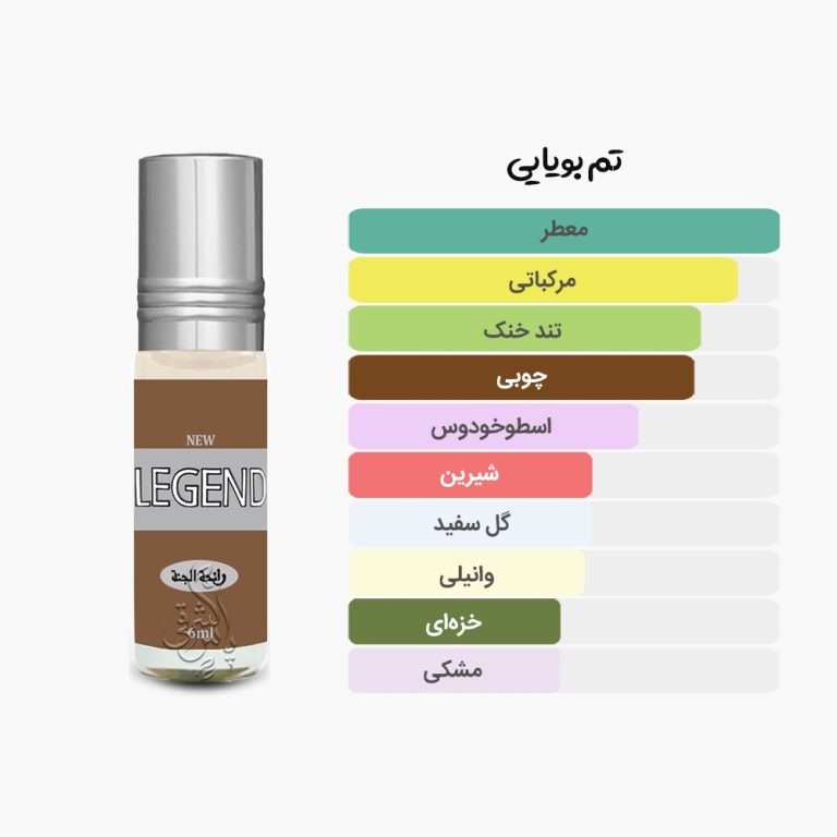 آکوردهای عطر لجند رایحه الجنه (مشابه لجند امپر)